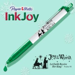 634989631131 Paper Mate Ink Joy Christmas Retractable Pen
