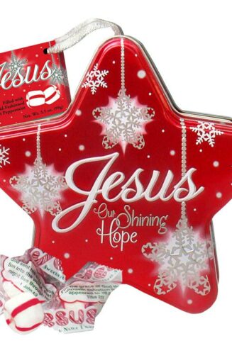 641520003234 Jesus Our Shining Hope Star Tin