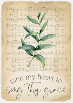 656200441923 Tune My Heart To Sing Thy Grace Canvas