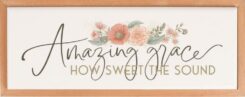 656200682845 Amazing Grace How Sweet The Sound Framed Art