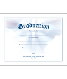 730817340067 Graduation Certificate Pack Of 6