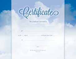 730817348780 General Certificate