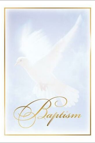 730817359045 Dove Baptism Certificate Pack Of 6