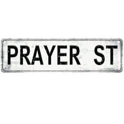 759830274777 Prayer Street Sign