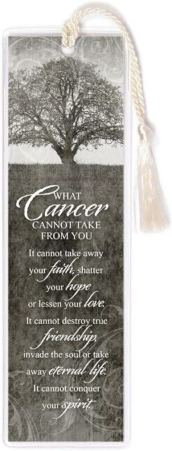 780308010894 What Cancer Cannot Take From You Tassel Bookmark