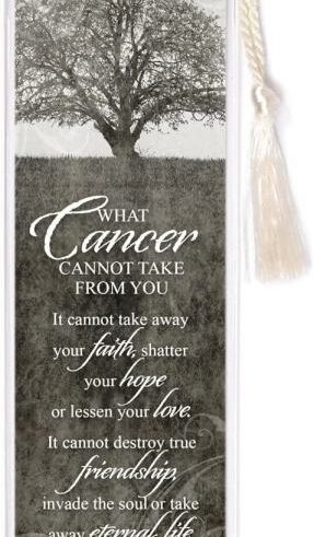 780308010894 What Cancer Cannot Take From You Tassel Bookmark