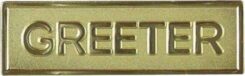 788200806423 Greeter Magnetic Badge