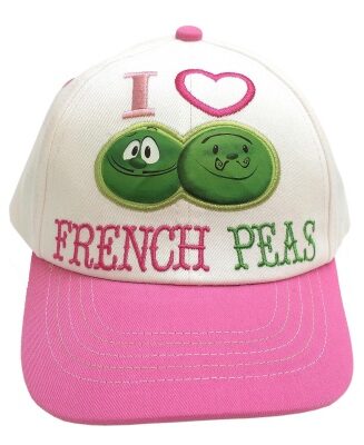 794434183872 I Love French Peas Ball Cap