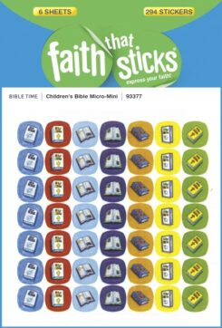 9781414393377 Childrens Bible Micro Mini Stickers