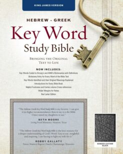 9781617159817 Hebrew Greek Key Word Study Bible