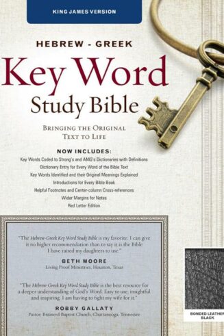 9781617159817 Hebrew Greek Key Word Study Bible