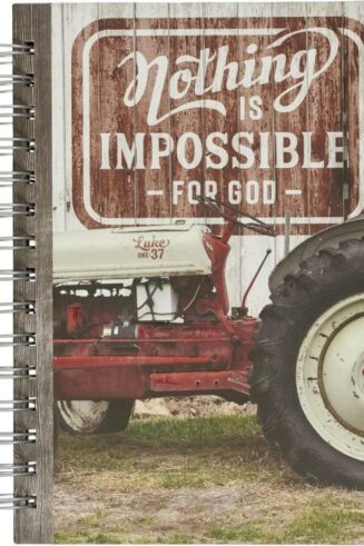 9781639524013 Nothing Is Impossible For God Journal With Scripture