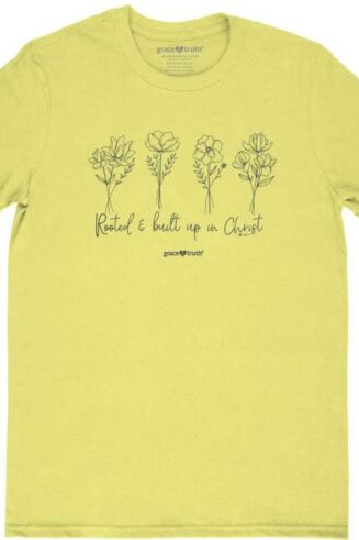 612978605868 Grace And Truth Rooted And Built Up (T-Shirt)