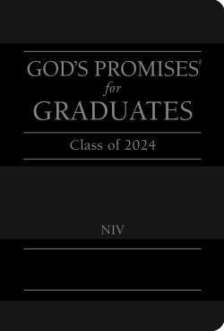 9781400246496 Gods Promises For Graduates Class Of 2024 Black NIV