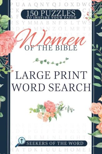 9798887690186 Women Of The Bible Large Print Word Search (Large Type)