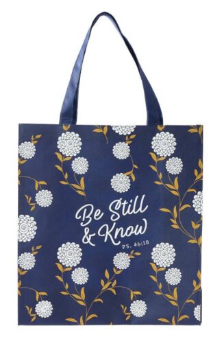 1220000131026 Be Still And Know Shopping Bag