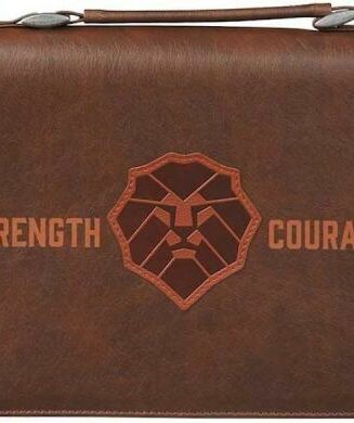 1220000324046 Strength And Courage Lion Joshua 1:9 LG