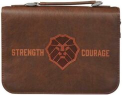 1220000324107 Strength And Courage Lion Joshua 1:9 MD
