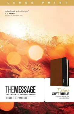 9781641586498 Message Deluxe Gift Bible Large Print