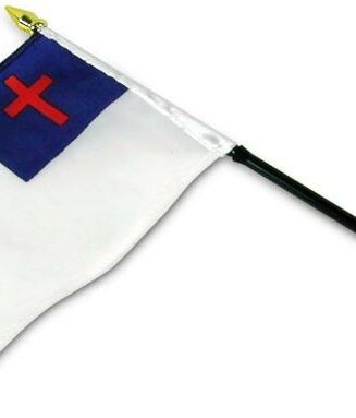 844560013427 Christian Stick Flag