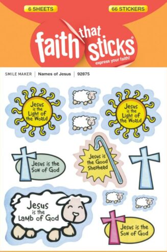 9781414392875 Names Of Jesus Stickers