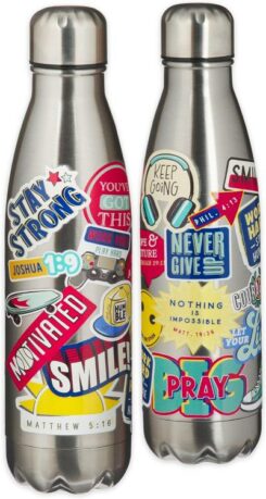 1220000324237 Stay Strong Kid Stainless Steel Water Bottle