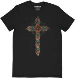 612978596791 Grace And Truth Southwestern Cross (Medium T-Shirt)