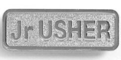 634337723884 Jr Usher Badge