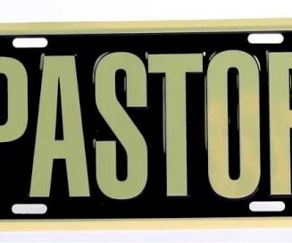 788200876235 Pastor Deluxe Auto Tag