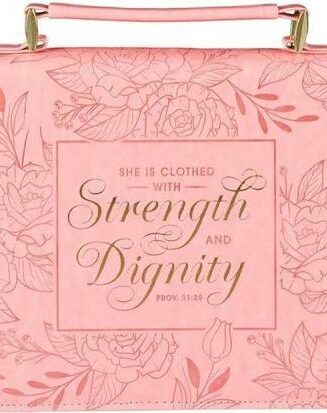 1220000322707 She Is Clothed With Strength And Dignity Proverbs 31:25 Floral