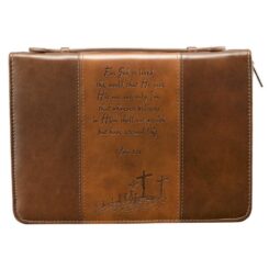 6006937109605 John 3:16 Two Tone LuxLeather