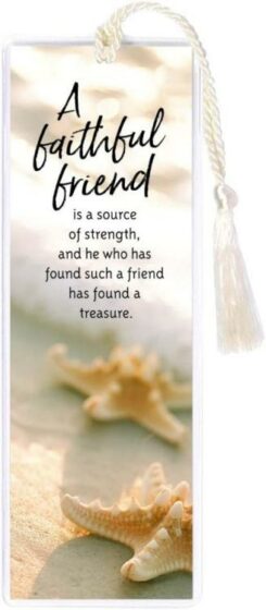 737682012761 Faithful Friend Tassel Bookmark