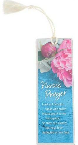 737682012778 Nurses Prayer Tassel Bookmark