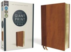 9780310454731 Giant Print Compact Bible Comfort Print