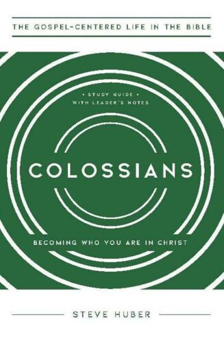 9781645074038 Colossians Study Guide With Leaders Notes (Student/Study Guide)