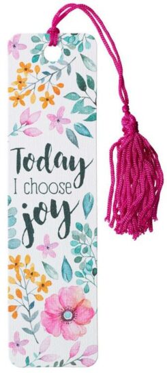 6006937138865 Today I Choose Joy Tassel Bookmark