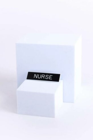 788200805402 Nurse Badge Pin Back Formica