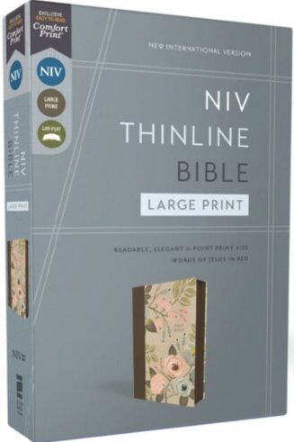 9780310465034 Thinline Bible Large Print Comfort Print