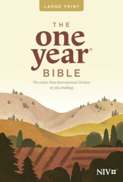 9781414359854 1 Year Bible Premium Slimline Large Print