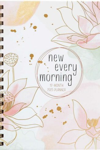 9781424569045 New Every Morning 2025 Planner