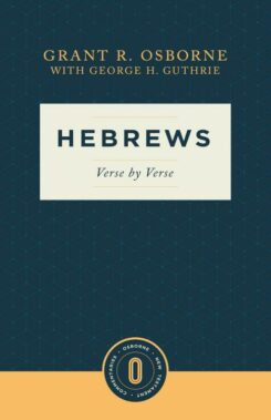 9781683595373 Hebrews Verse By Verse