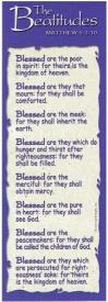 042516160120 Beatitudes Bookmarks