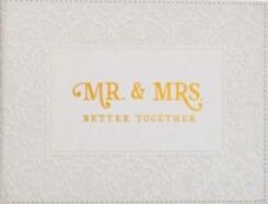 0843310101384 Mr And Mrs Guestbook