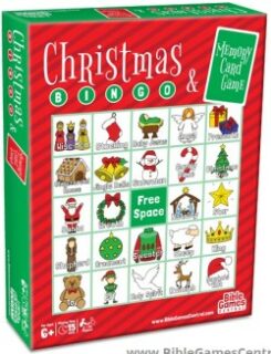 305272539341 Christma Bingo And Memory Card Game