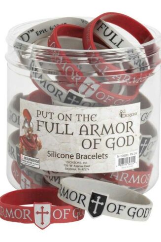 603799343244 Armor Of God Silicone (Bracelet/Wristband)