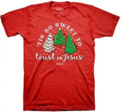 612978635537 Kerusso Tis So Sweet To Trust In Jesus (T-Shirt)