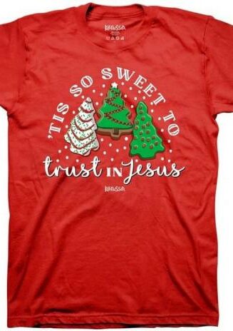 612978635537 Kerusso Tis So Sweet To Trust In Jesus (T-Shirt)