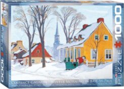 628136671903 Winter Morning In Baie St Paul 1000 Piece (Puzzle)