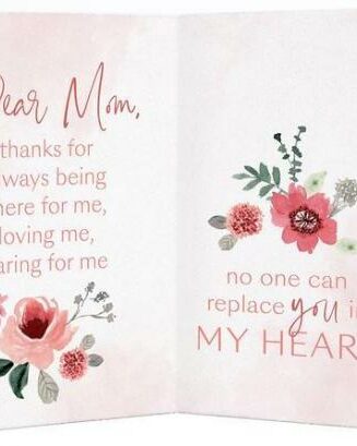 656200432471 Moms Like You Are Precious And Few Keepsake Card