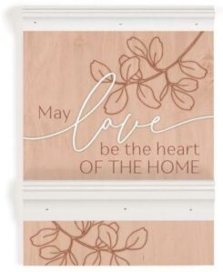 656200523667 May Love Be The Heart Of The Home (Plaque)